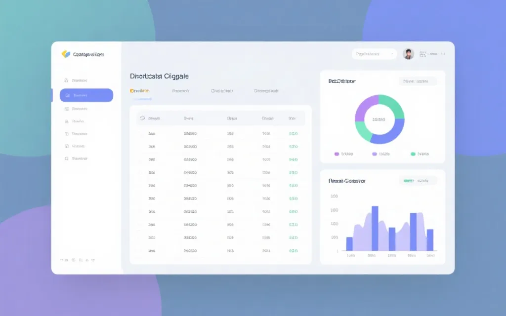可视化数据展示界面