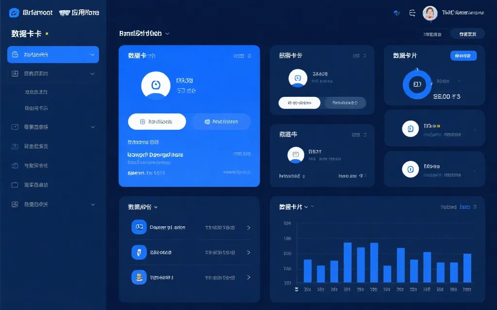 简洁高效的数据展示界面